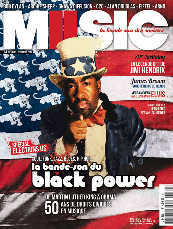 MUSIC - couverture du n°4 (octobre-décembre 2012)
