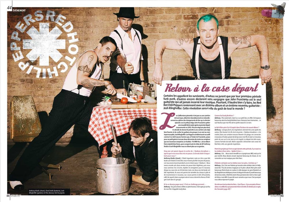 GUITAR PART n°210 - double page (sept 2011)