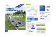 A63 - Dossier de concertation sur la projet d'aménagement de l'axe routier