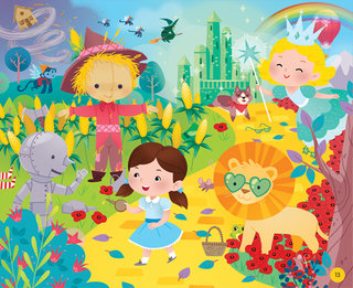 Cherche et trouve, Le Magicien d'Oz