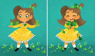 L'amie des grenouilles
