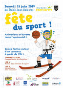 Affiche fête du sport Saint-Egrève
