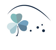 Logo trèfle pour regroupement hospitalier