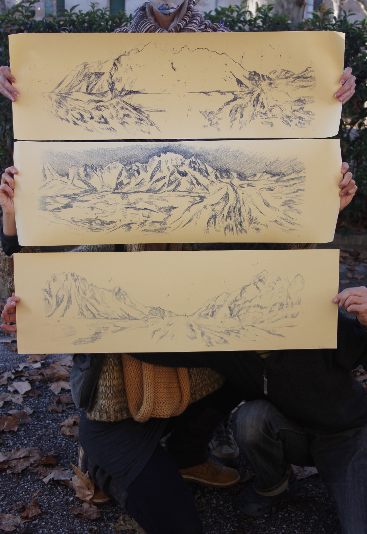 Montagnes, Monotypes