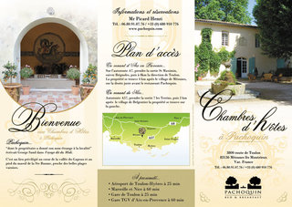 Flyer Chambres d'hôte