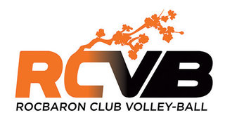 Logo pour le Rocbaron Club Volley-Ball