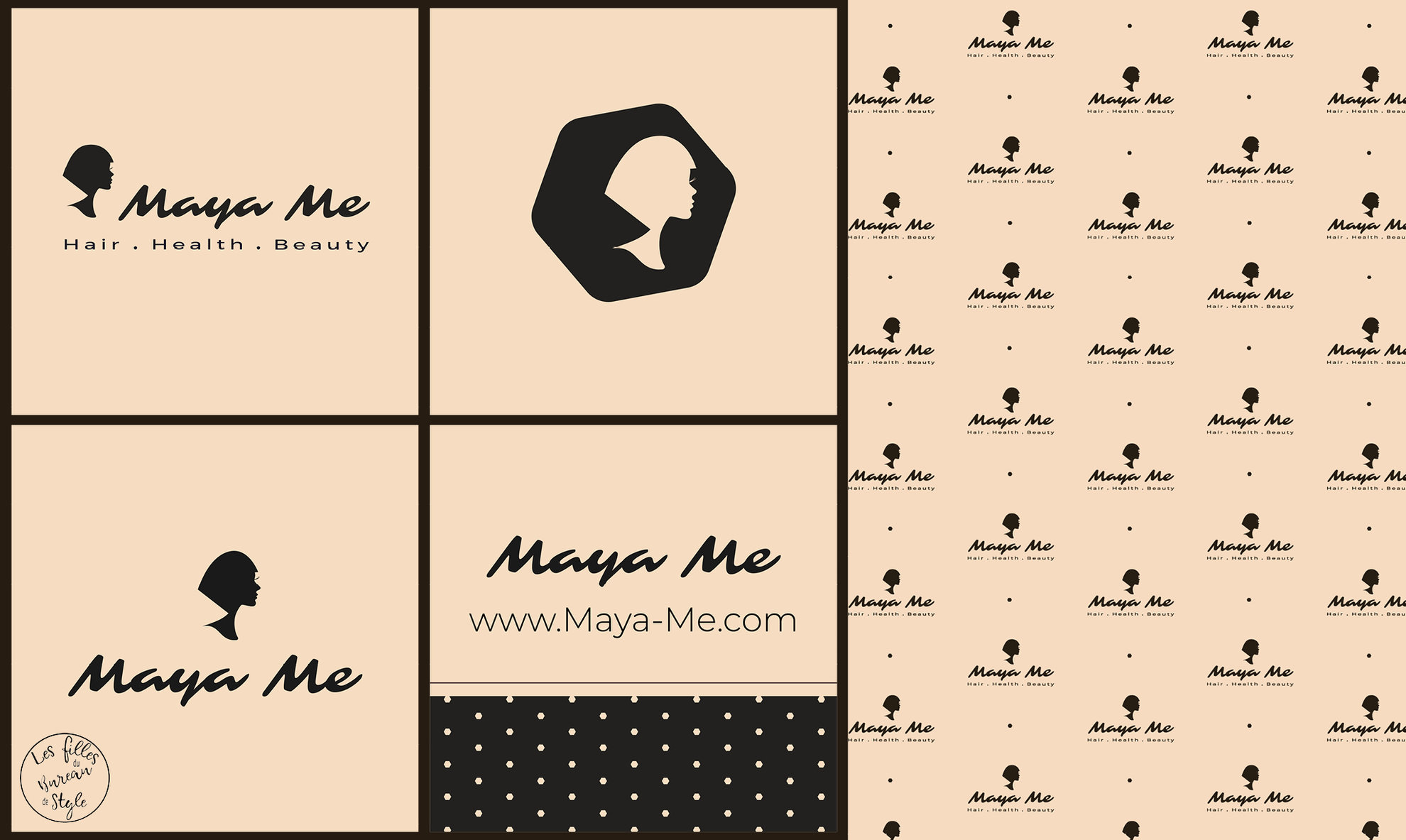 Maya Me, identité visuelle, charte graphique.