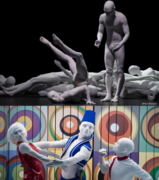 Petrouchka, choregraphie Yohan Inger, costumes Salvador Mateu Andujar, Ballets de Monte Carlo