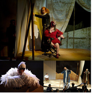 SIEGFRIED ET L'ANNEAU MAUDIT, mise en scène de Charlotte Nessi, ensemble Justiniana, création costumes Jérome Kaplan