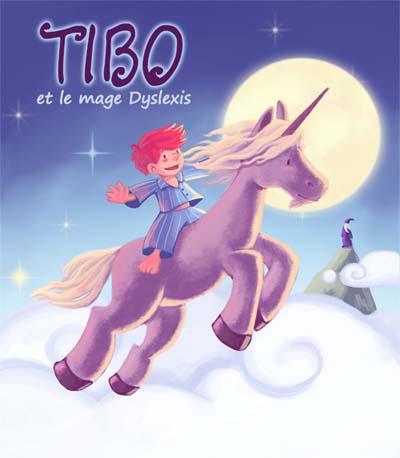 Tibo et le mage Dyslexis<br/><span>Essai de couverture pour l'ouvrage 