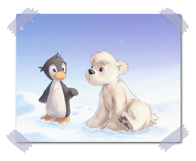 Petit Pingouin<br/><span>Illustration  de recherche pour l'ouvrage 