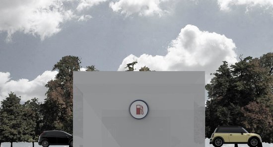 Concept Station essence pour Enseigne nationale