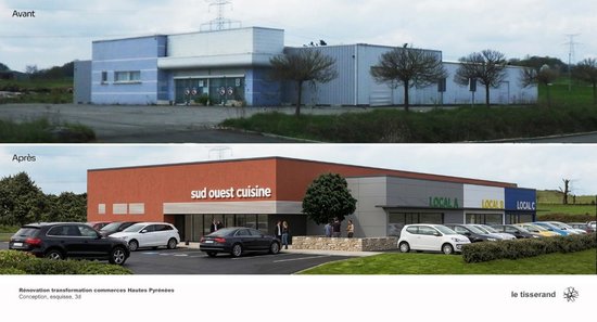 Rénovation Centre commercial Occitanie