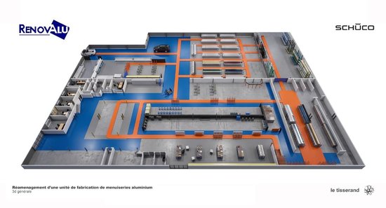 Area unité de fabrication Renovalu Occitanie