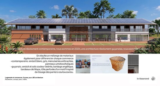 Commerces et logements Guyane