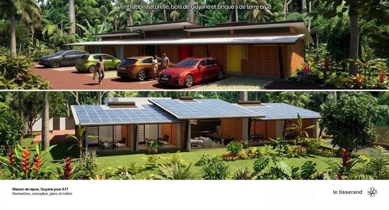 Design Maison de repos Guyane
