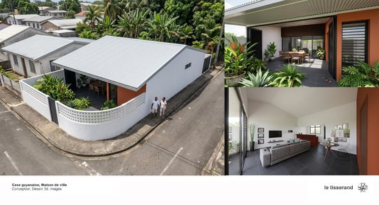 Rénovation maison de ville Guyane