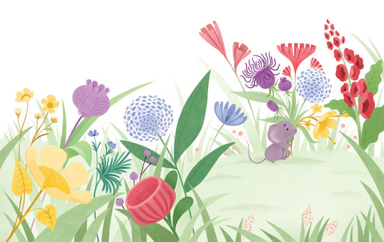 Une beau bouquet pour maman (Lito)