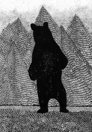 Lili Tarentule, 2018, Terrien habitant de la terre, ours