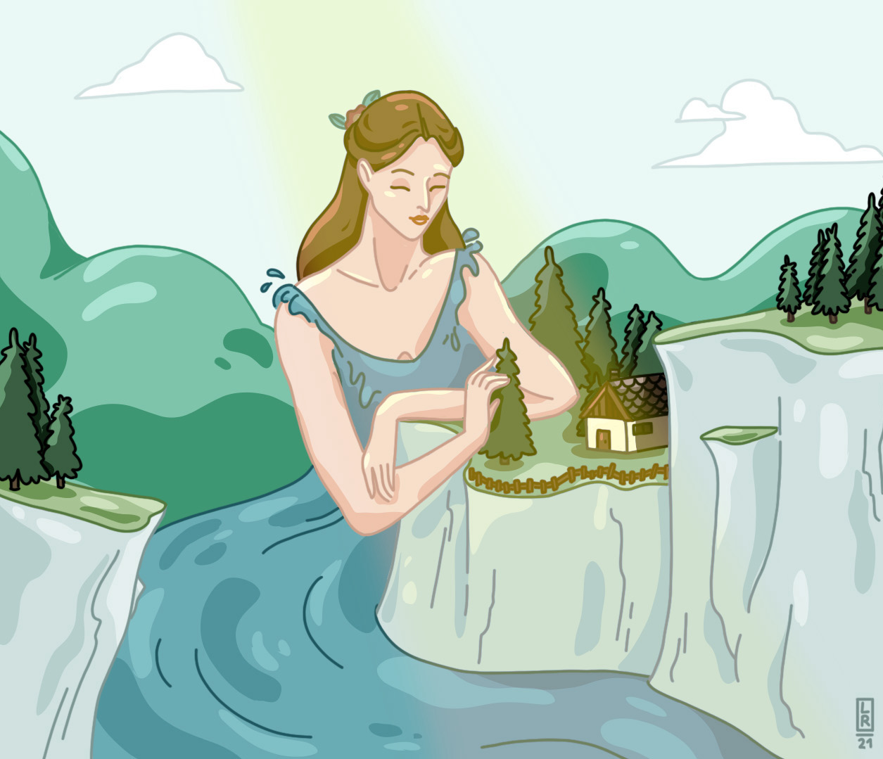 Gardienne des montagne