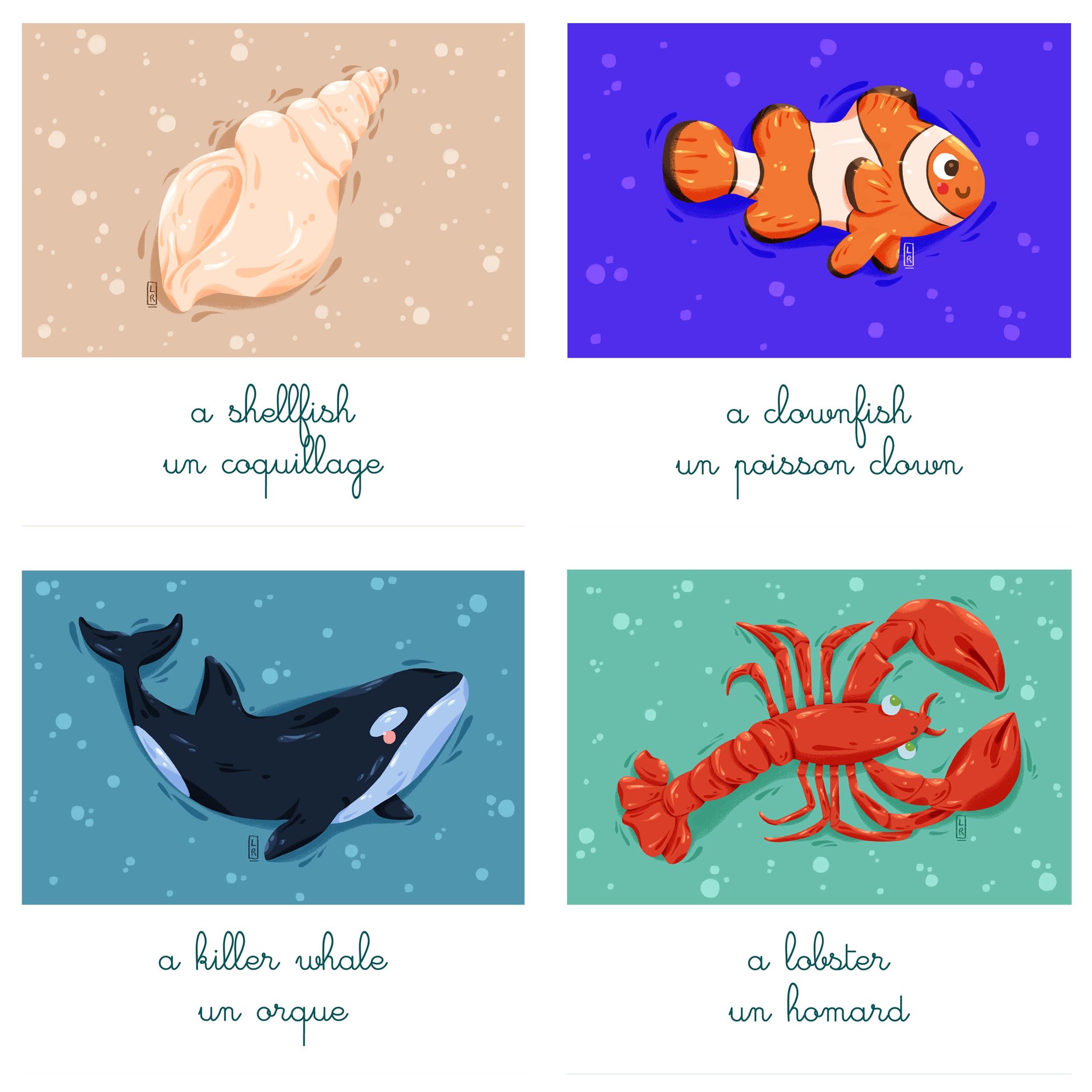 Animaux marins