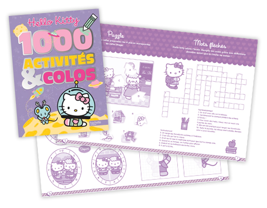 Hello Kitty - activités et coloriages