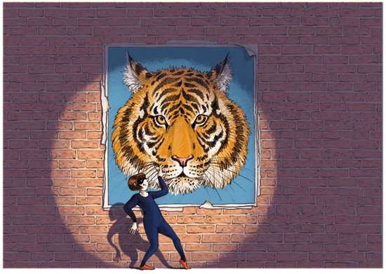 La petite super héroïne