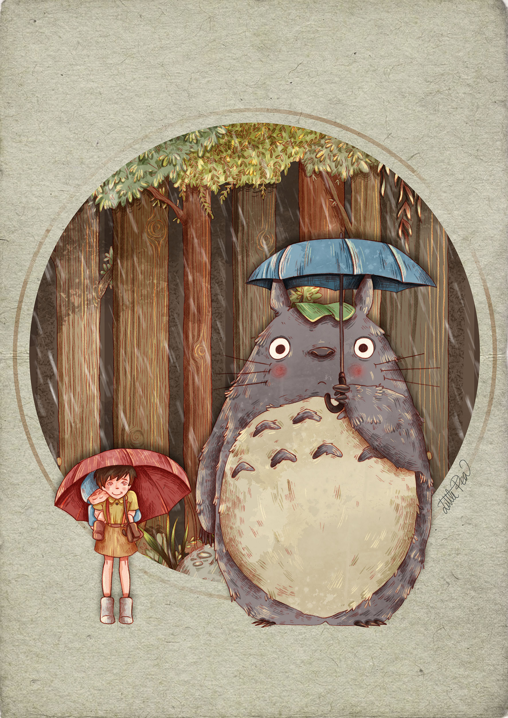 Fan Art - Totoro