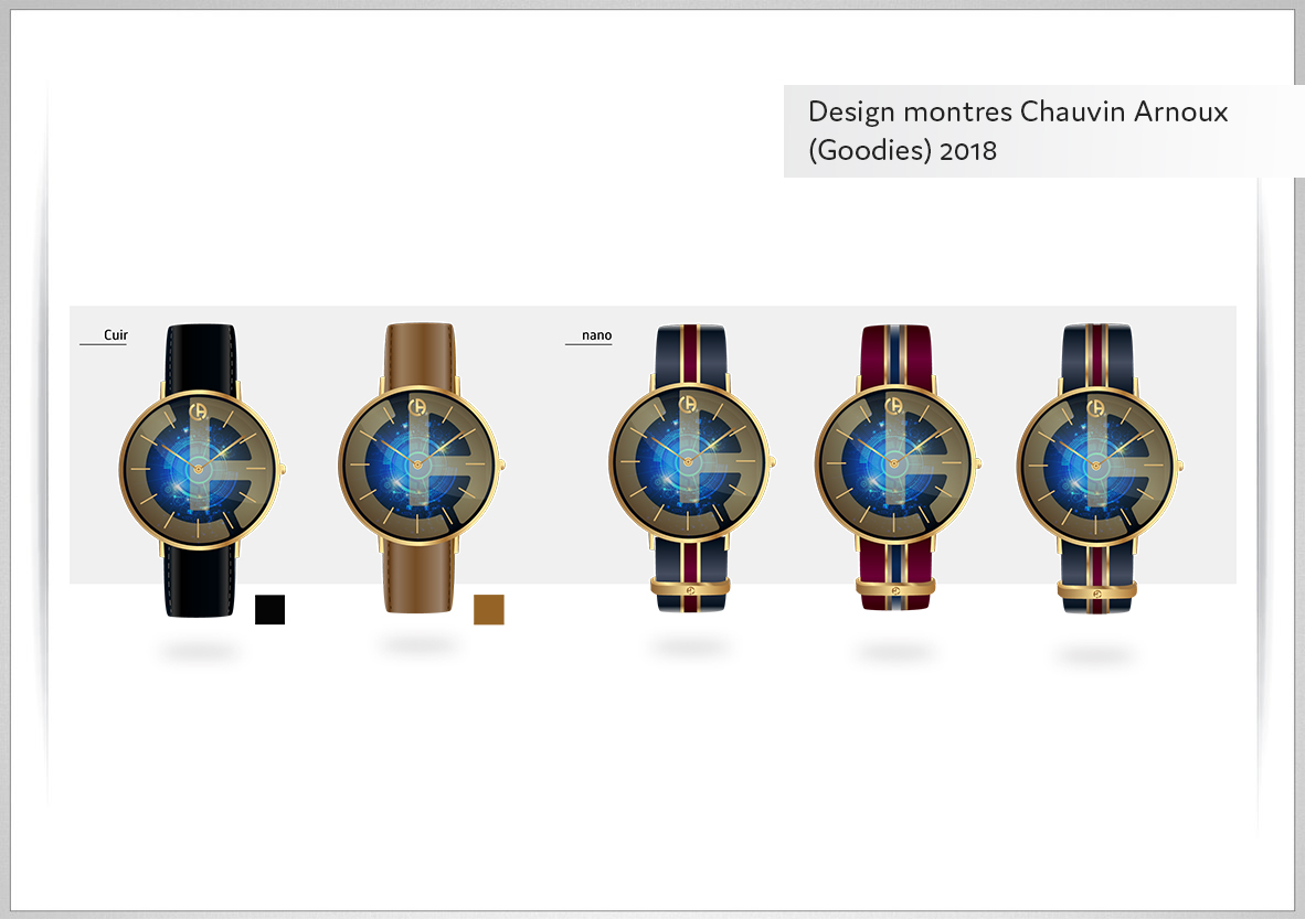 Design montres - Chauvin Arnoux
