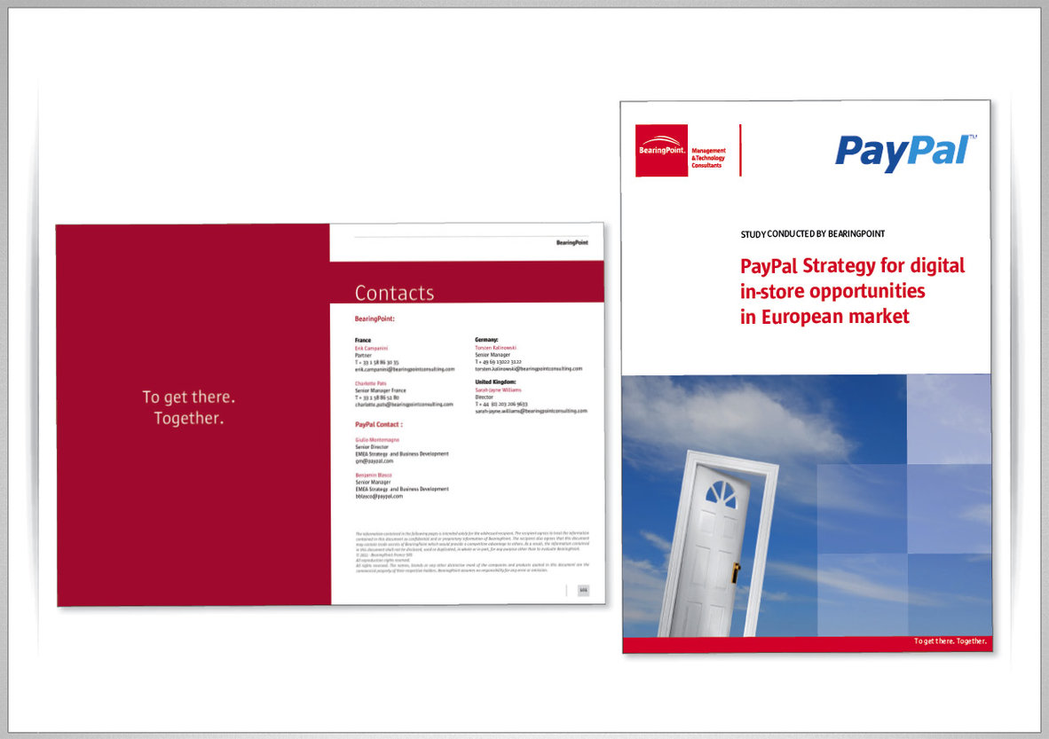 Livre 100 pages "Paypal Strategie" - BearingPoint