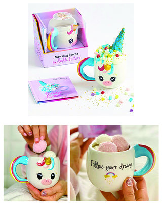 Design tasse licorne