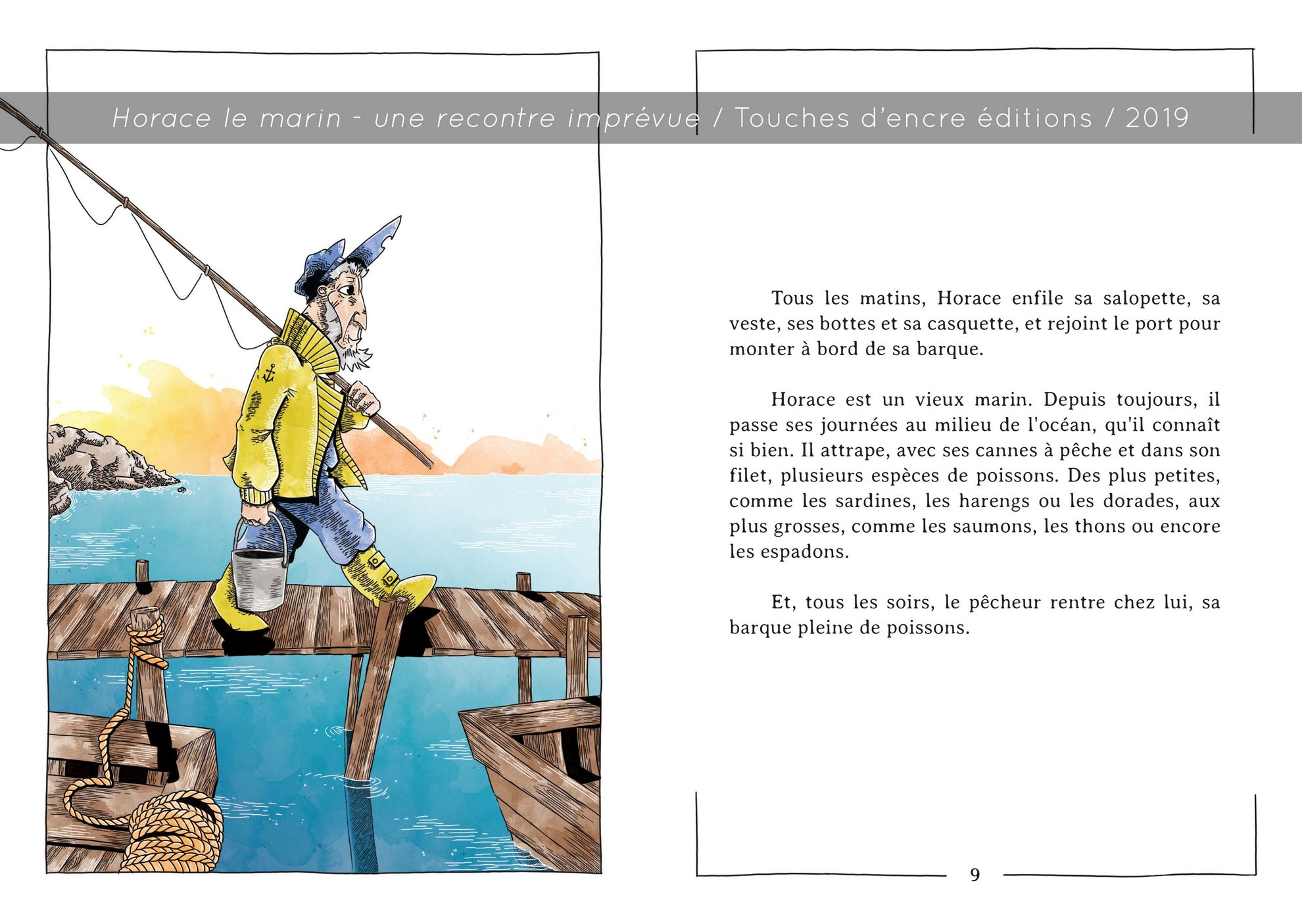 Horace le marin, une rencontre imprévue - 2019