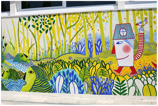 Fresque murale I Ville de Montbizot