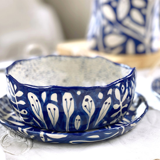 Céramique d'Art I Collection Le Jardin Bleu