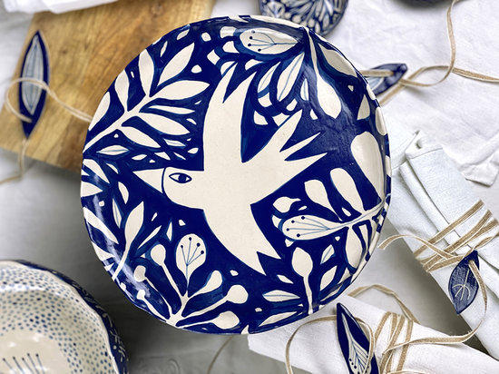 Céramique d'Art I Collection Le Jardin Bleu