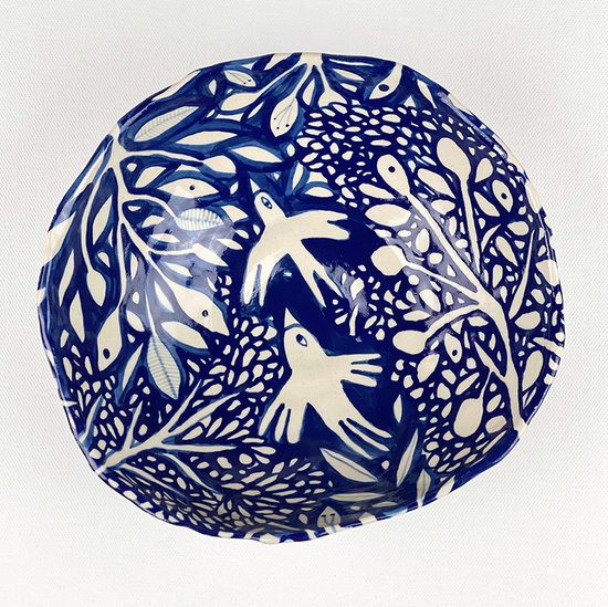 Céramique d'Art I Collection Le Jardin Bleu