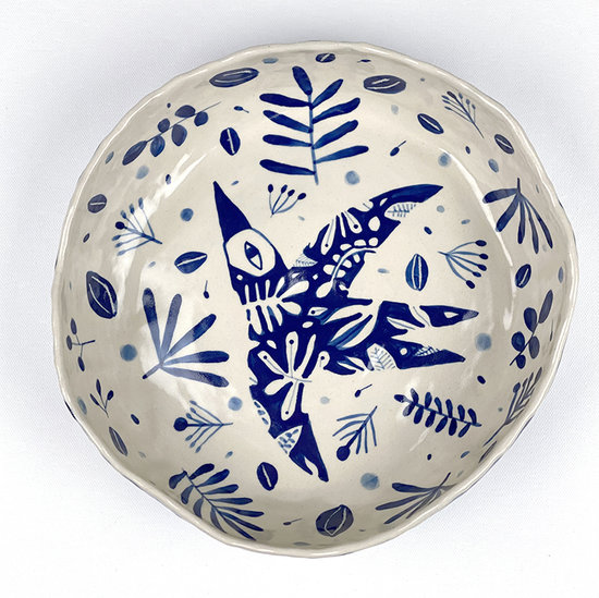 Céramique d'Art I Collection Le Jardin Bleu