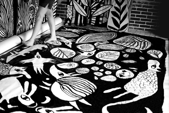 Fresque papier I Migration des espèces