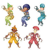 Planche personnages