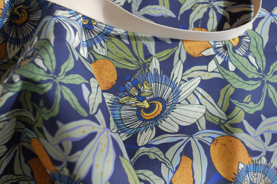 MOTIF PASSIFLORE SAC BANANE - BERNIQUE SHOP -