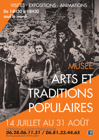 Affiche Musée Art et Tradition Populaire