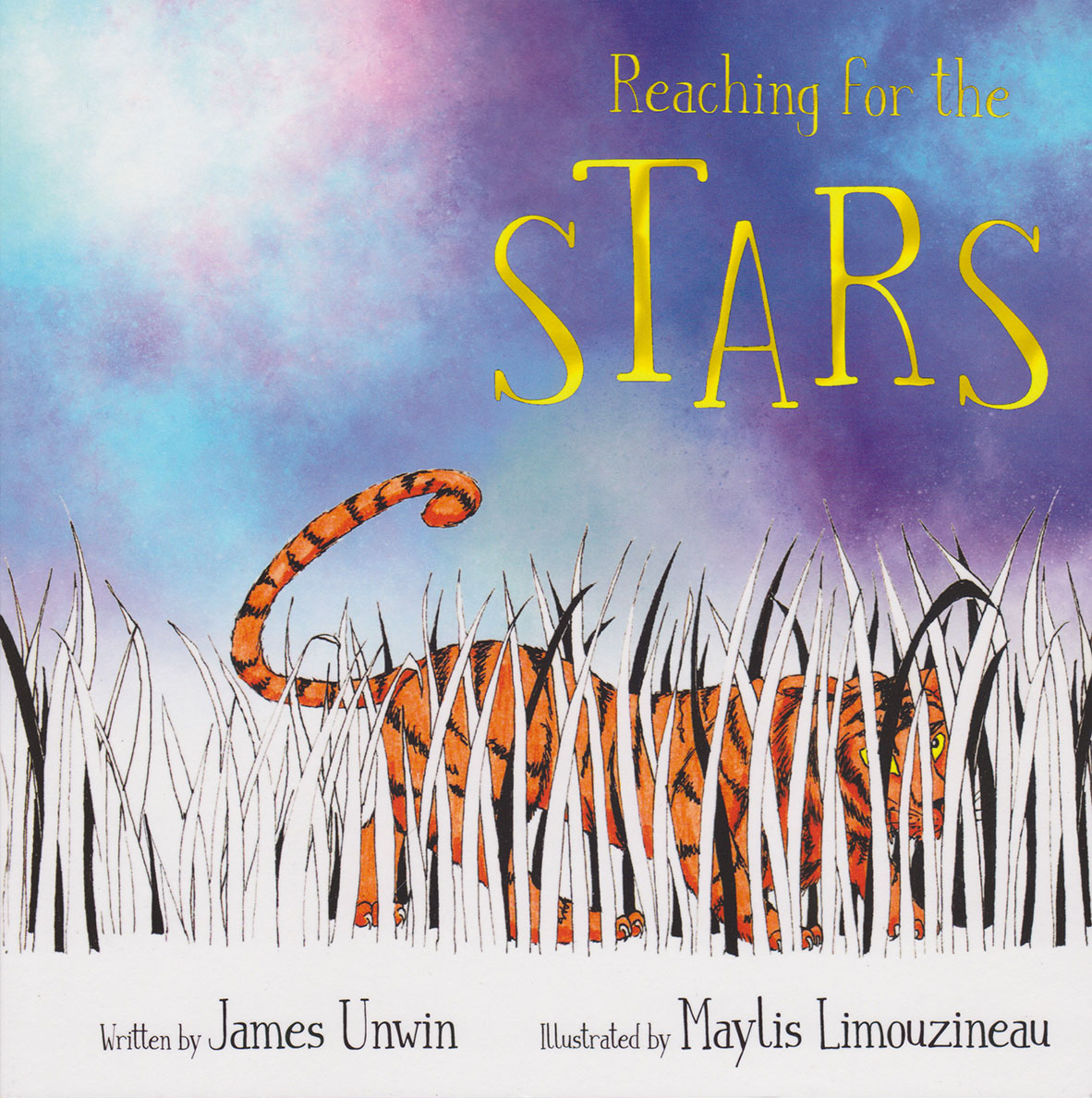 Reaching for the stars/Alcanzando las estrellas (children book, English and Spanish))
