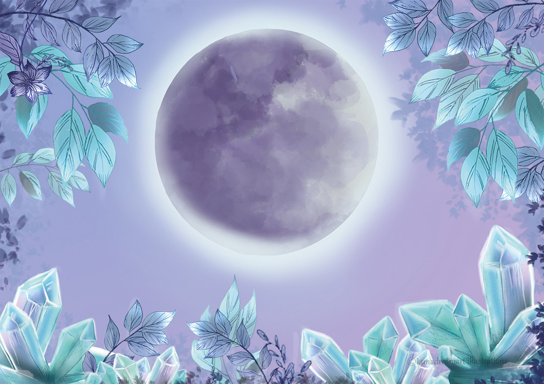 Crystal moon