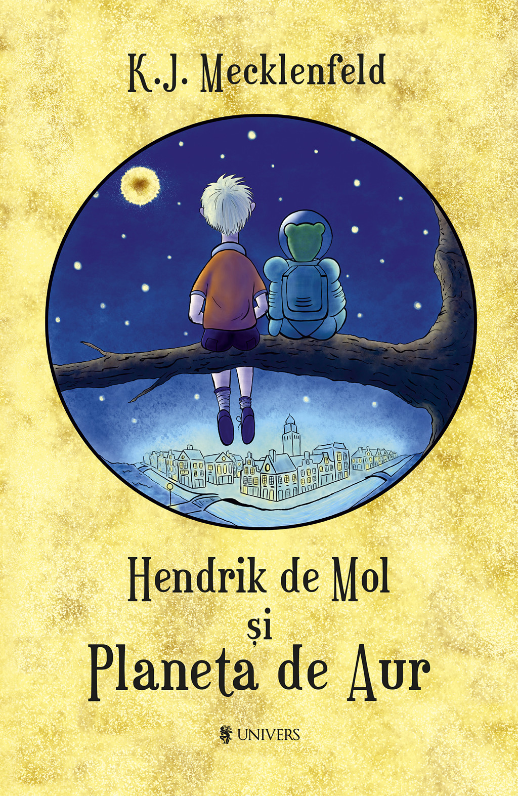 Couverture du livre Hendrik de Mol si Planeta de Aur - K.J.Mecklenfeld