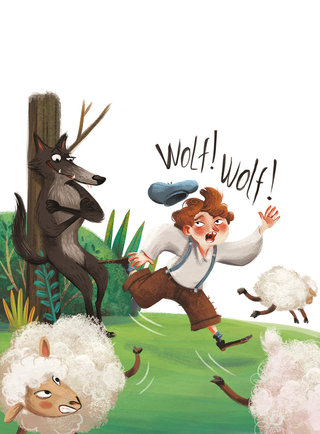 Le garçon qui criait "Au Loup !"