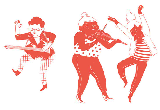Danseuses & musiciennes