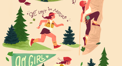 Les sports Outdoor - Magalie Foutrier-illustrateur