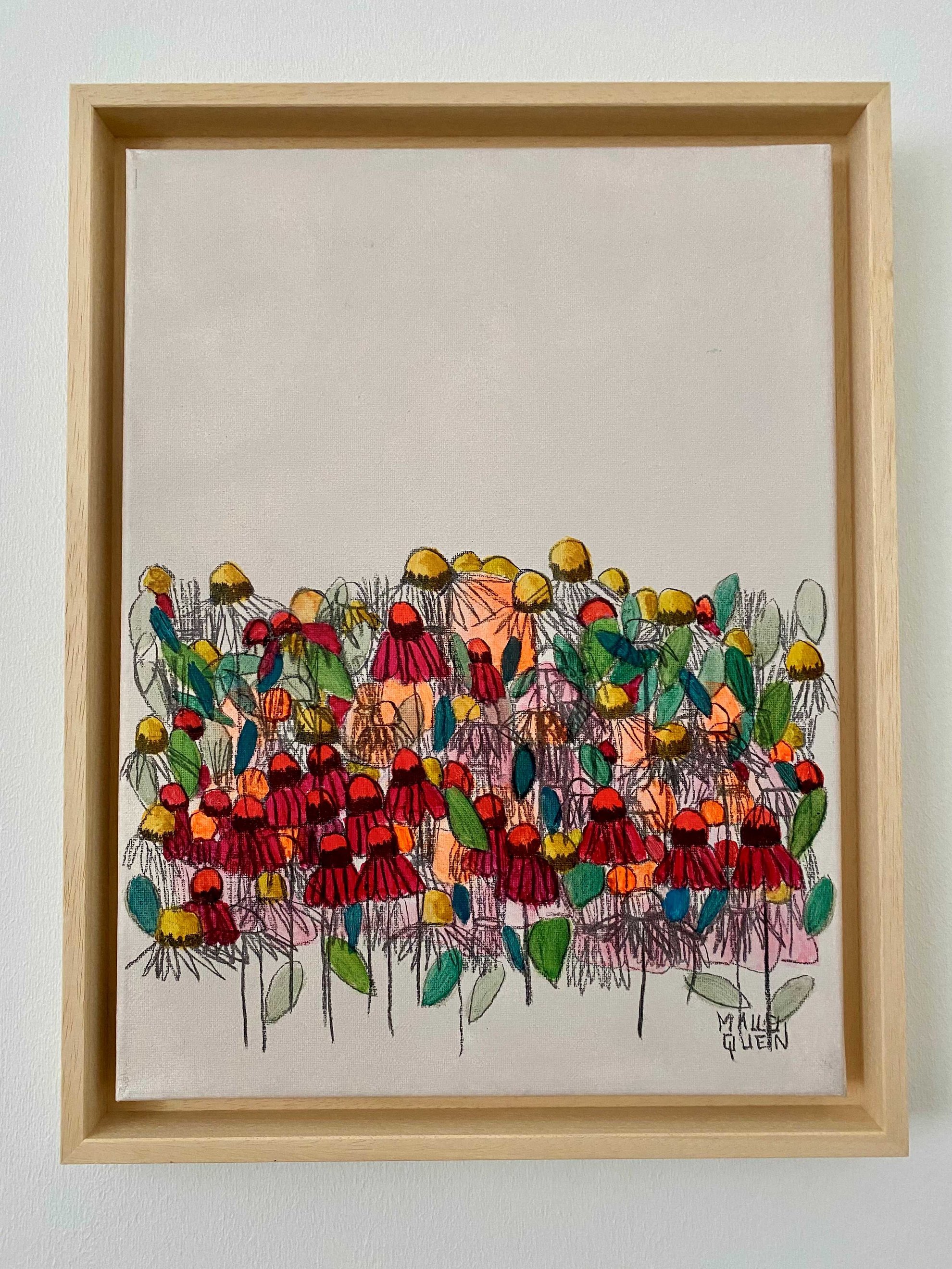 CAPRI 30x40 cm Fusain et acrylique sur toile 2025 -175 €