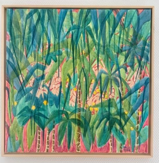 CAYENNE 80x80 cm Acrylique sur toile - 765 €