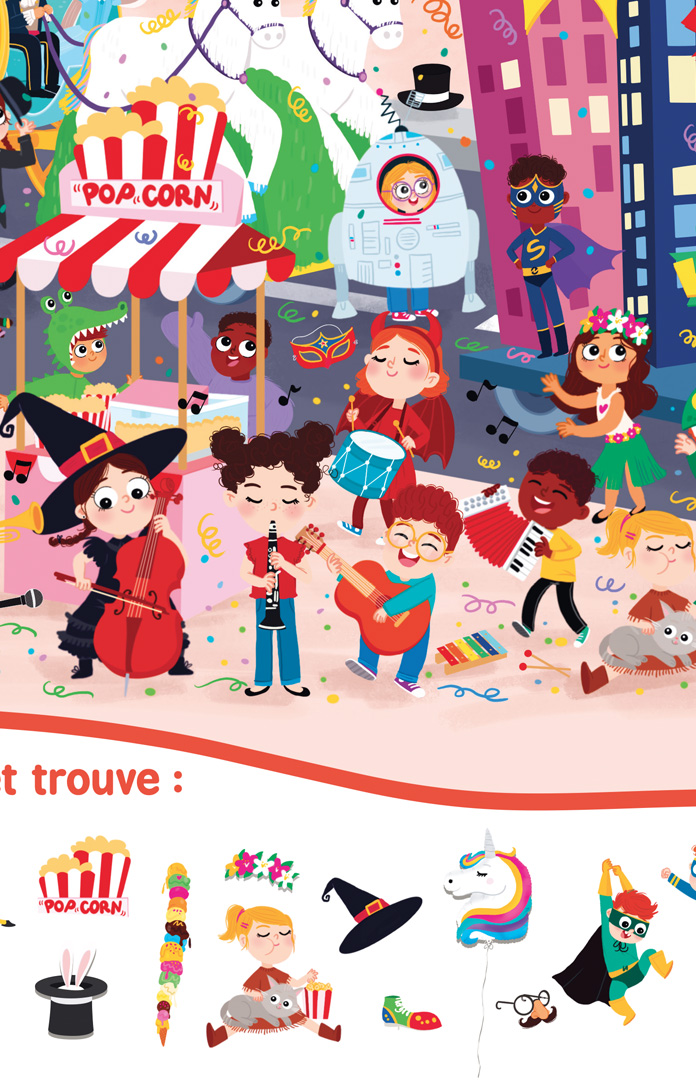 Mon grand cherche et trouve - Le petit monde rêvé - Mercileslivres